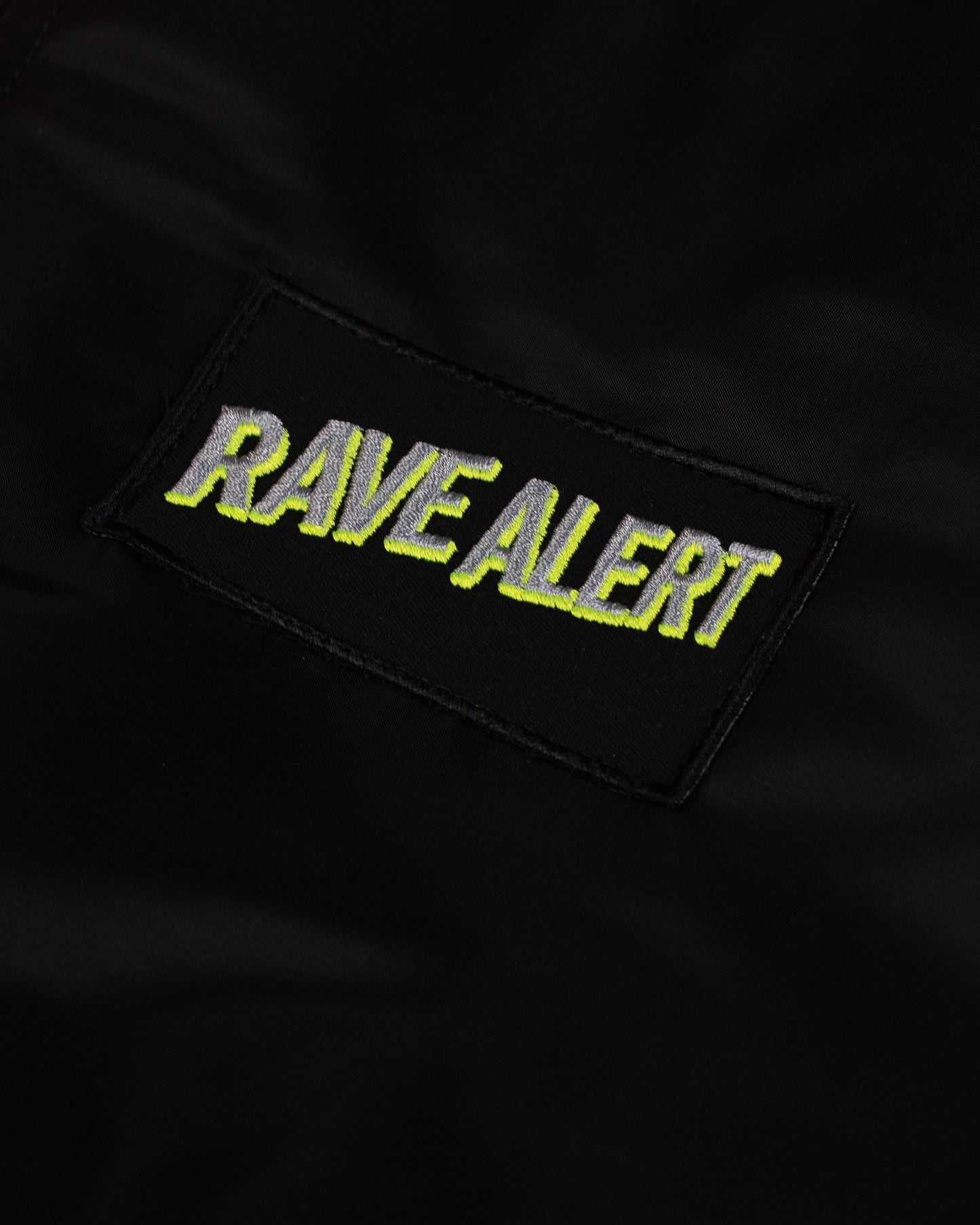 Rave Alert Bomber Jacket FEMALE